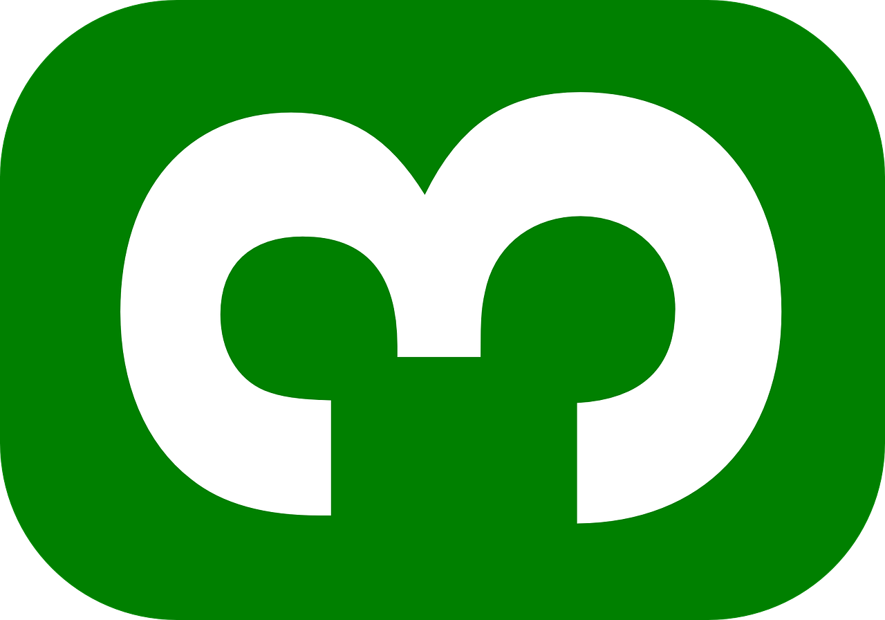 biele číslo 3 na zelenom pozadí