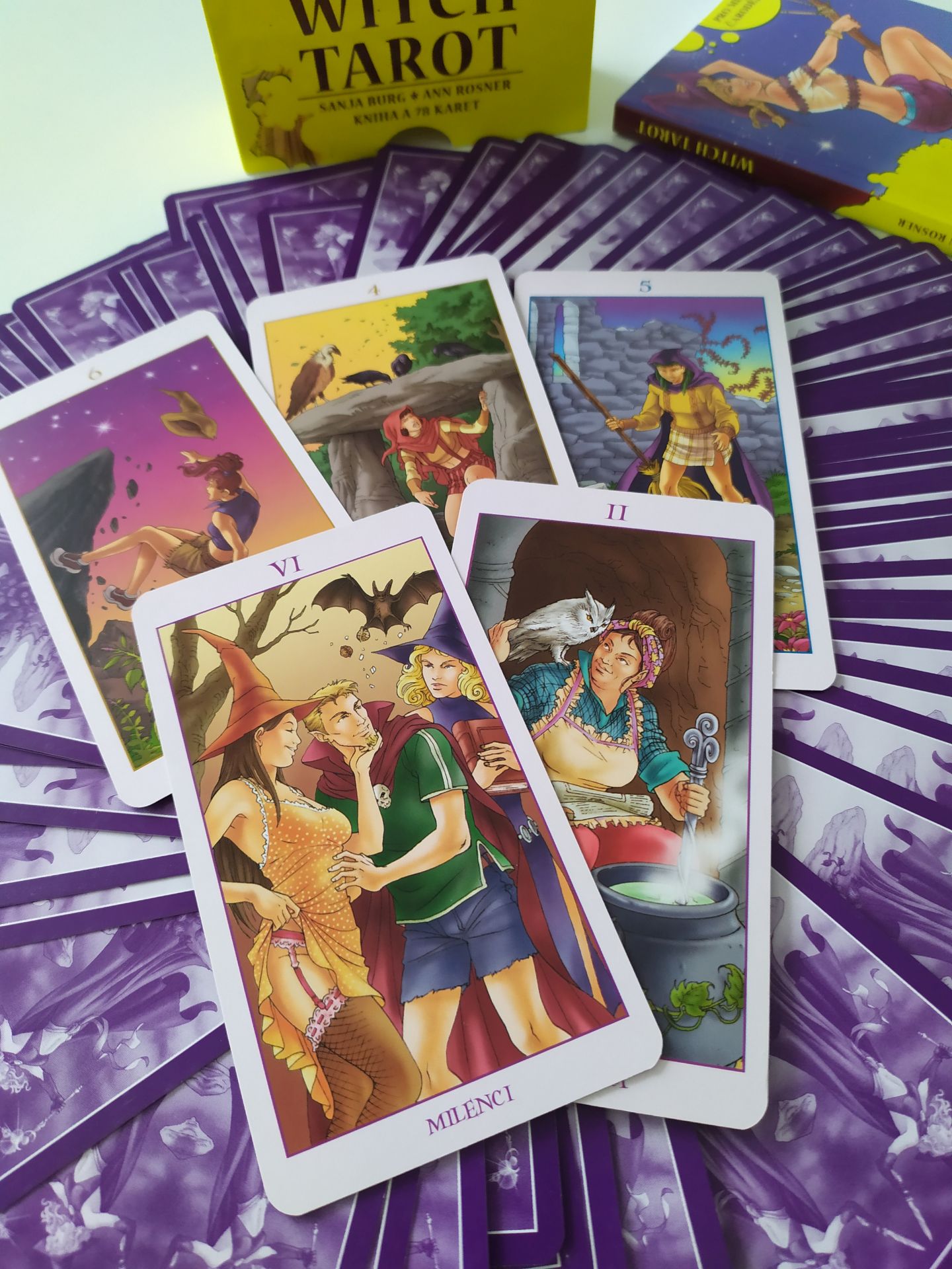 tarotové karty Witch Tarot