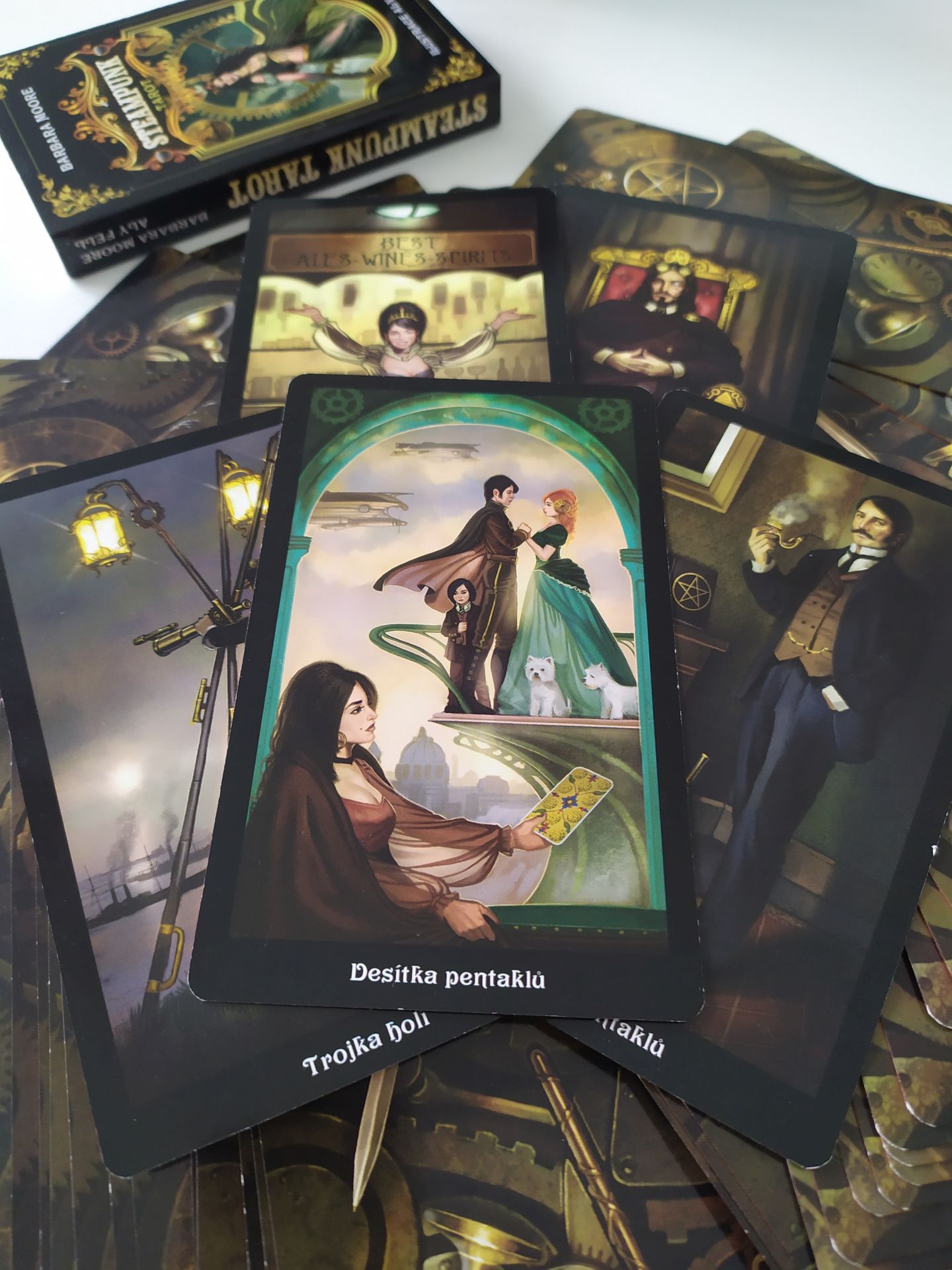 Tarotové karty Steampunk Tarot