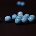 korálky modrý tyrkys Bellisamade.sk