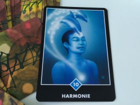 Karta Osho Zen Tarot 10 vody Harmónia