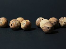 korálky jaspis matný hnedý Bellisamade.sk