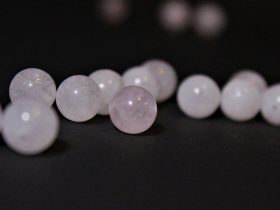 korálky ružový nefrit Bellisamade.sk