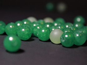 korálky zelený avanturín Bellisamade.sk