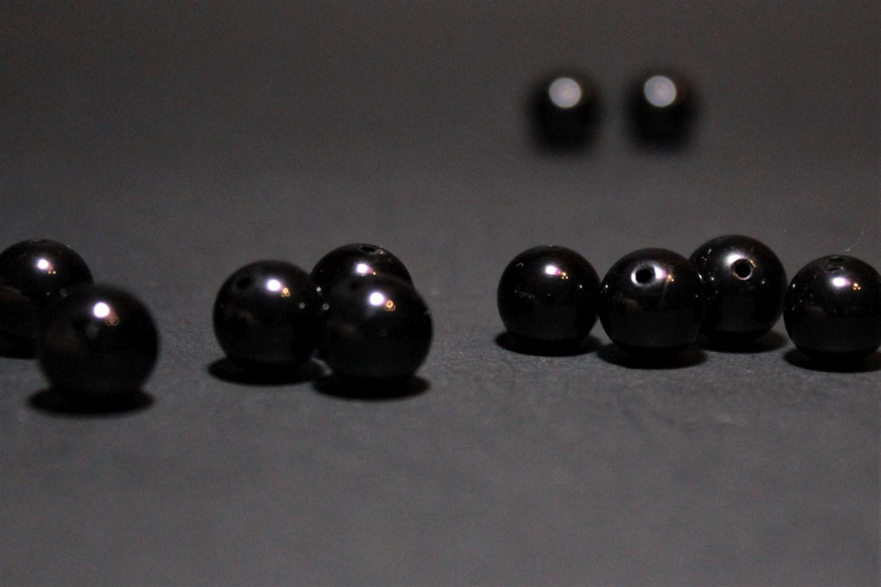 korálky čierny turmalín Bellisamade.sk