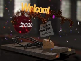 Welcome 2020 s pascou na myši a syrom