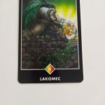 Tarotová karty Osho Zen Tarot s názvom Lakomec