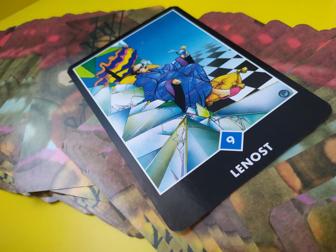 Tarotová karta Osho Zen Tarot s názvom Lenivosť