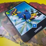 Karta Osho Zen Tarot 9 vody s názvom Lenivosť