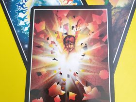 Karta Osho Zen Tarot s názvom Prielom