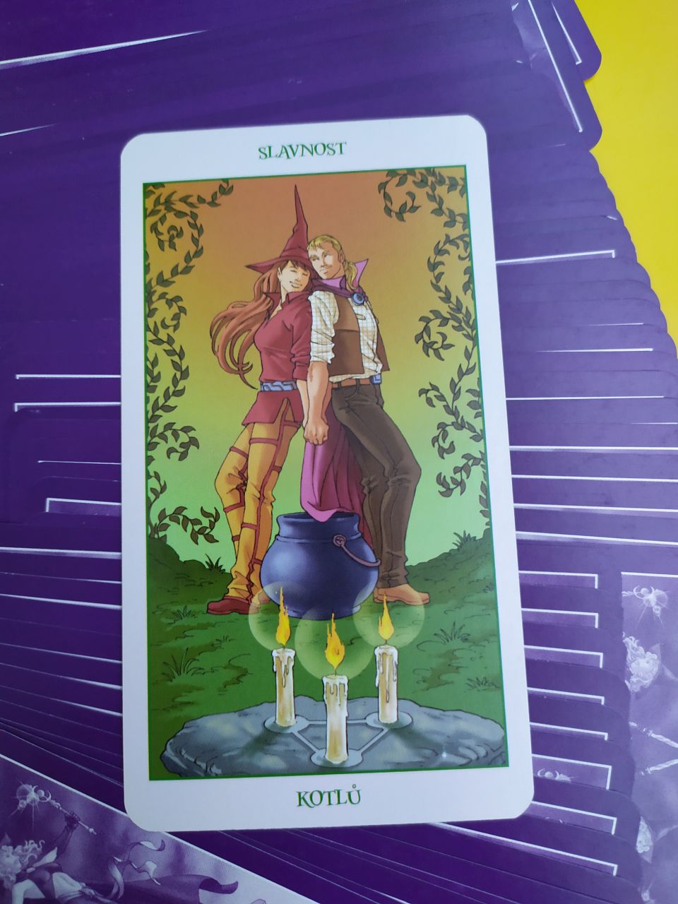 Tarotová karta Witch Tarot s názvom