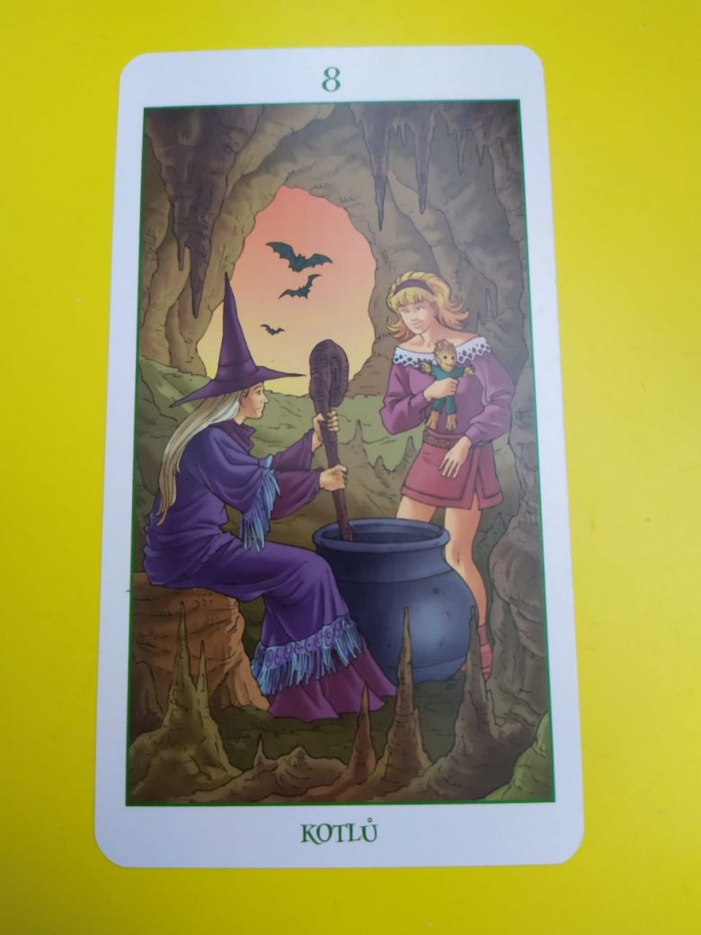 Tarotová karta Witch Tarot s názvom