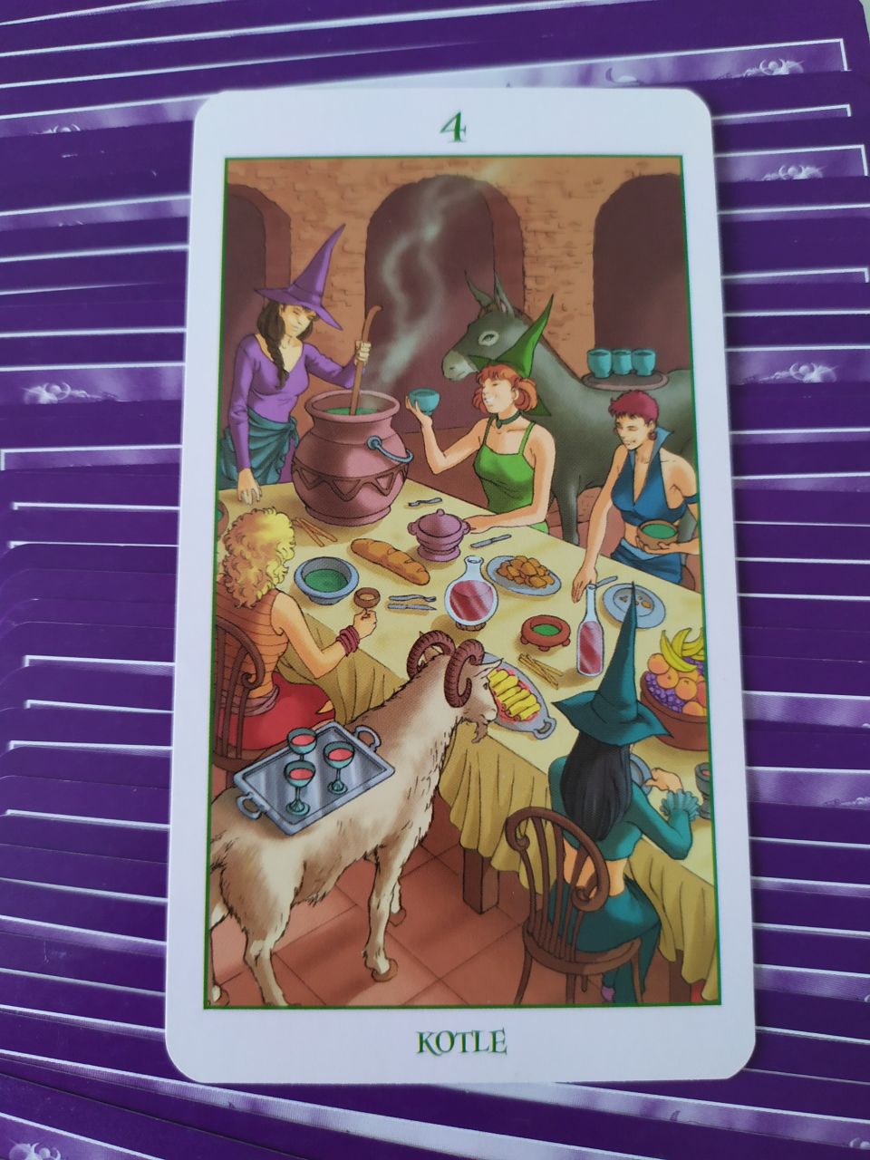 Tarotová karta Witch Tarot s názvom