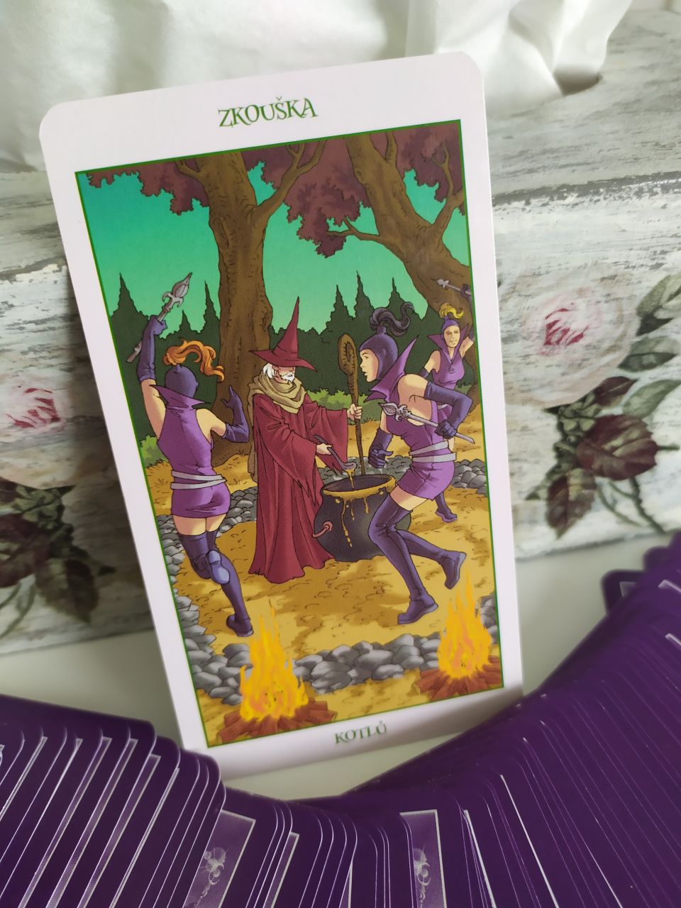 Tarotová karta Witch Tarot s názvom