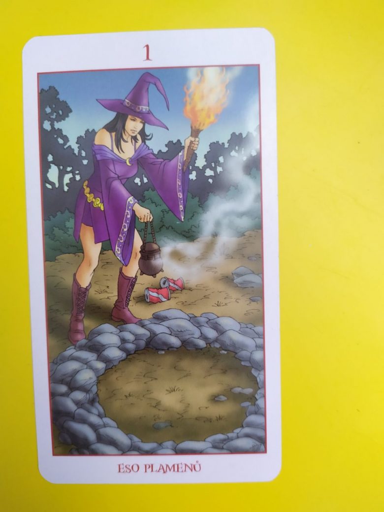 Tarotová karta Witch Tarot s názvom