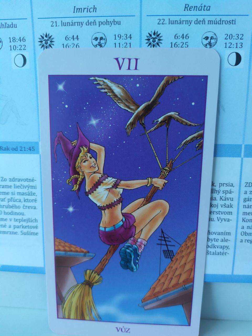 Tarotová karta Witch Tarot s názvom