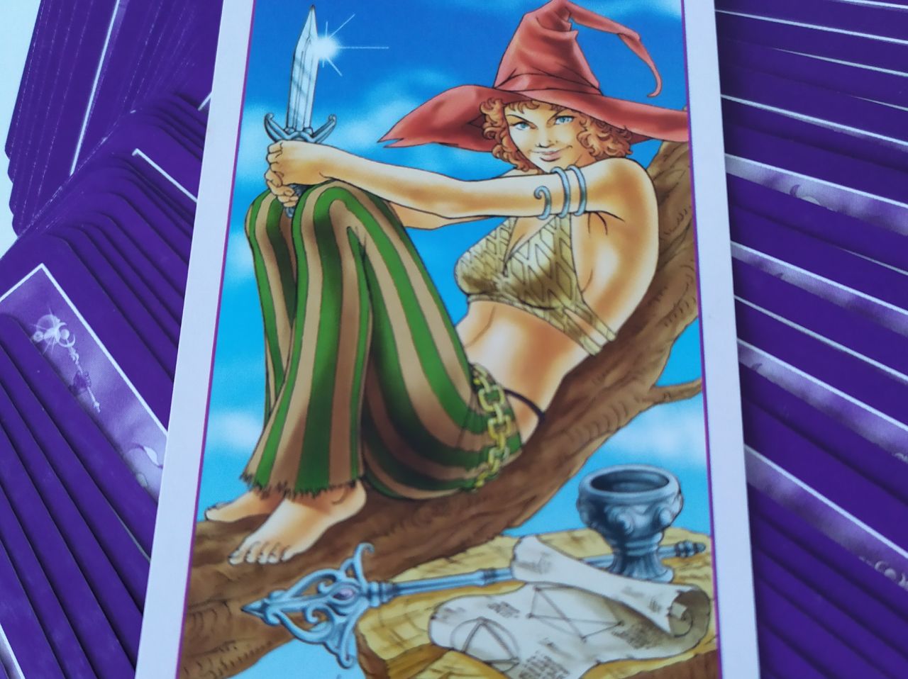 Tarotová karta Witch Tarot s názvom