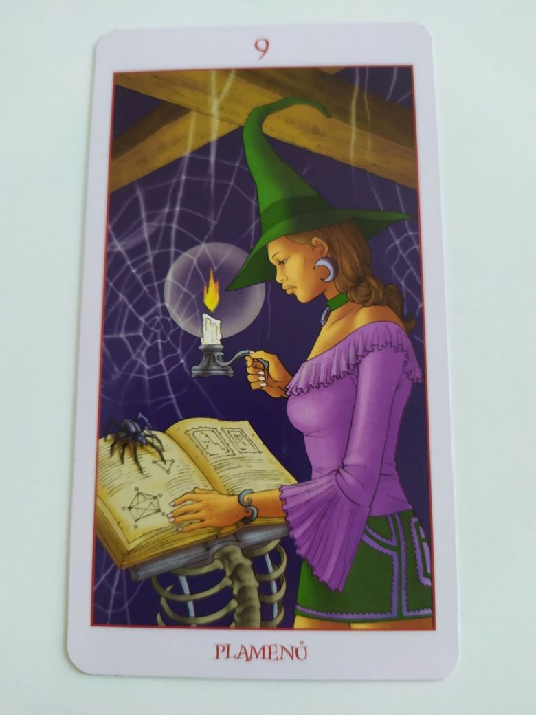 Tarotová karta Witch Tarot s názvom