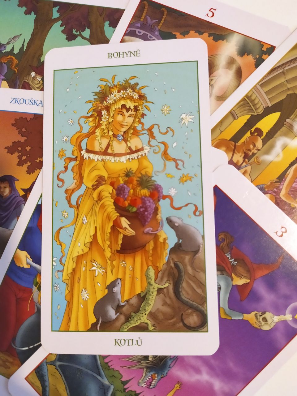 Tarotová karta Witch Tarot s názvom