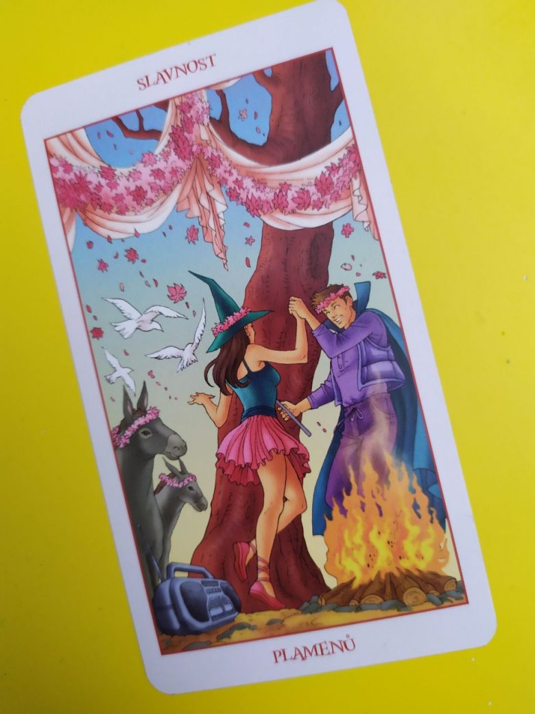 Tarotová karta Witch Tarot s názvom