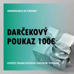 produkt Darčekový poukaz 100 eur