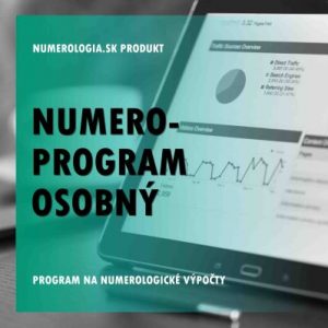 produkt Numero-program Osobný Lite