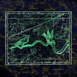 konštelácia hviezd nočnej oblohy