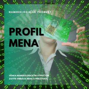 produkt profil mena a priezviska