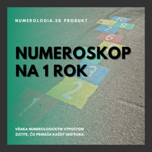 produkt numeroskop na 1 rok