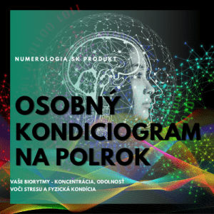 produkt osobný kondiciogram na polrok