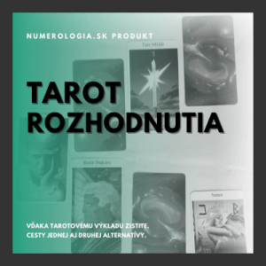 produkt Tarot rozhodnutia