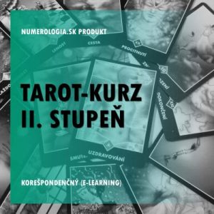 produkt Tarot-kurz II. stupeň korešpondenčný