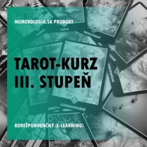 produkt Tarot-kurz III. stupeň korešpondenčný