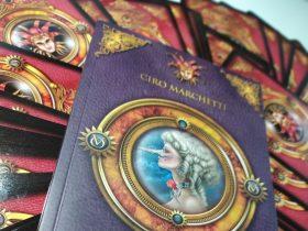 Orákulum vízií kniha a karty