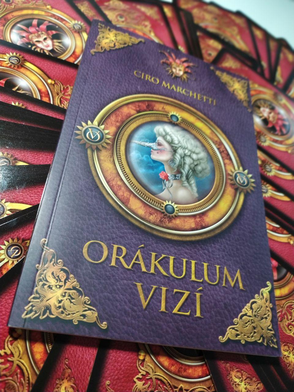 Orákulum vízií kniha a karty