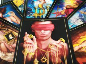 Karta zo sady Orákulum vízií s názvom viera