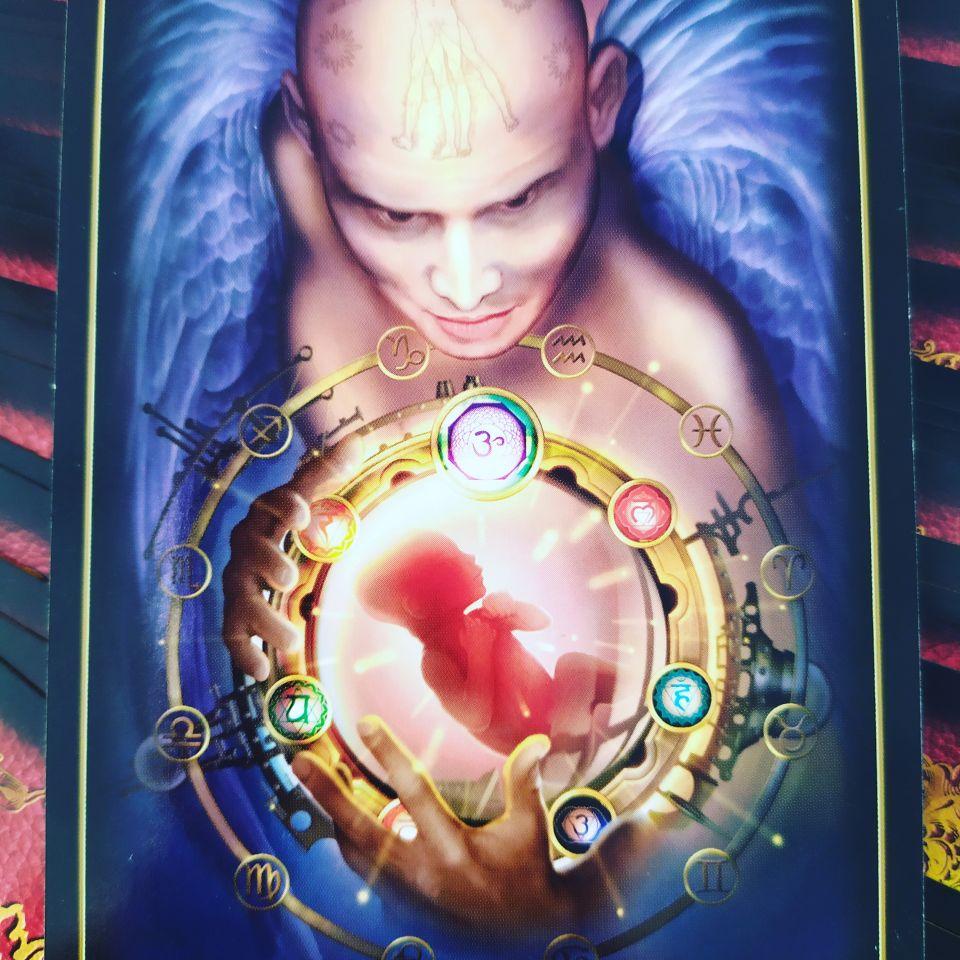 Karta zo sady Orákulum vízií s názvom Osud